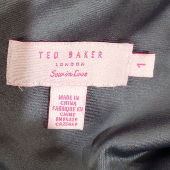 Ted Baker Zaldana Flight Of The Orient Dress -  Size 1 / USA Size 4 - Picture 12 of 14